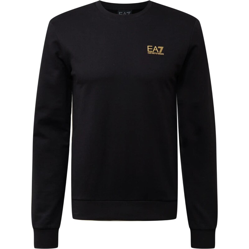 EA7 Emporio Armani Mikina šafrán / černá