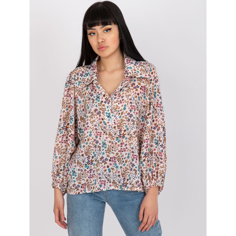 ZULUNA Blouse-CHA-BZ-3303.25-beige