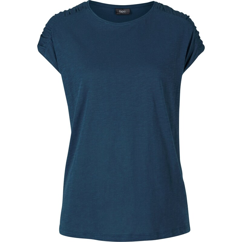 bonprix Boxy tričko, krátký rukáv Modrá
