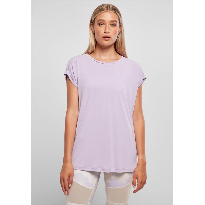 Tričko Urban Classics Ladies Modal Extended Shoulder Tee - lilac