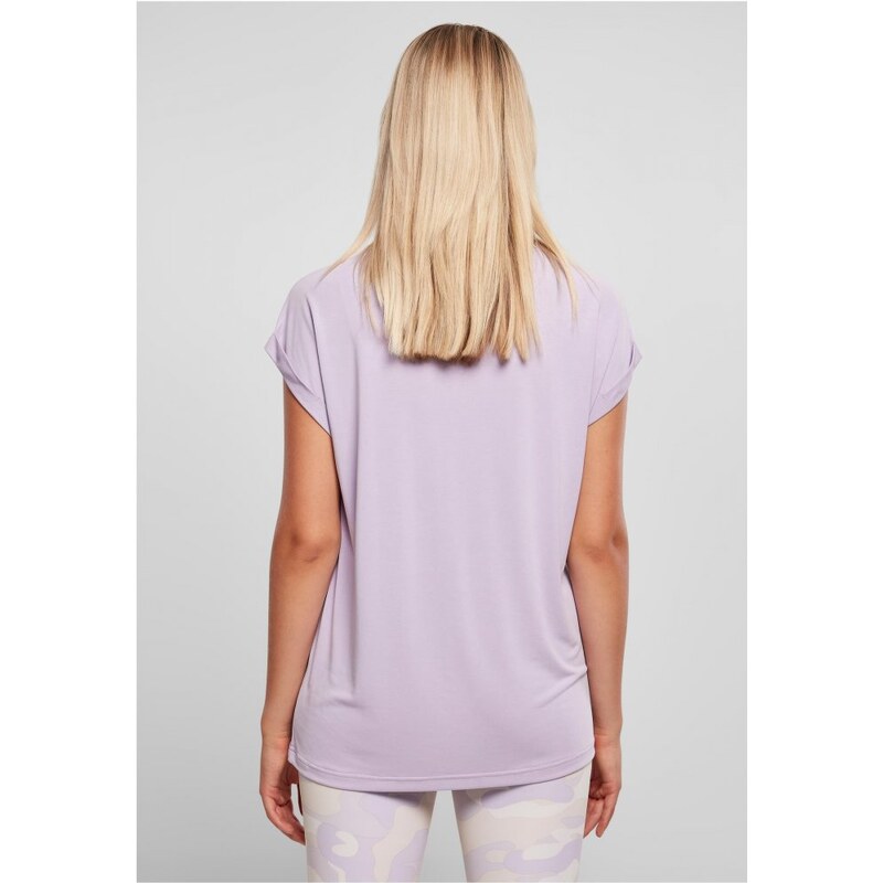 Tričko Urban Classics Ladies Modal Extended Shoulder Tee - lilac