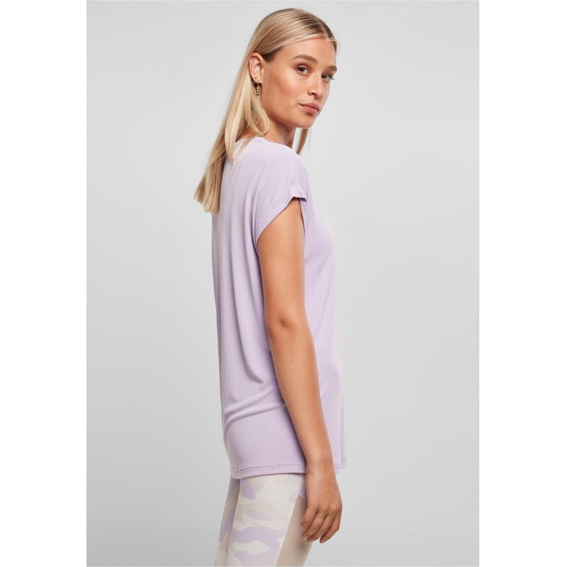 Tričko Urban Classics Ladies Modal Extended Shoulder Tee - lilac
