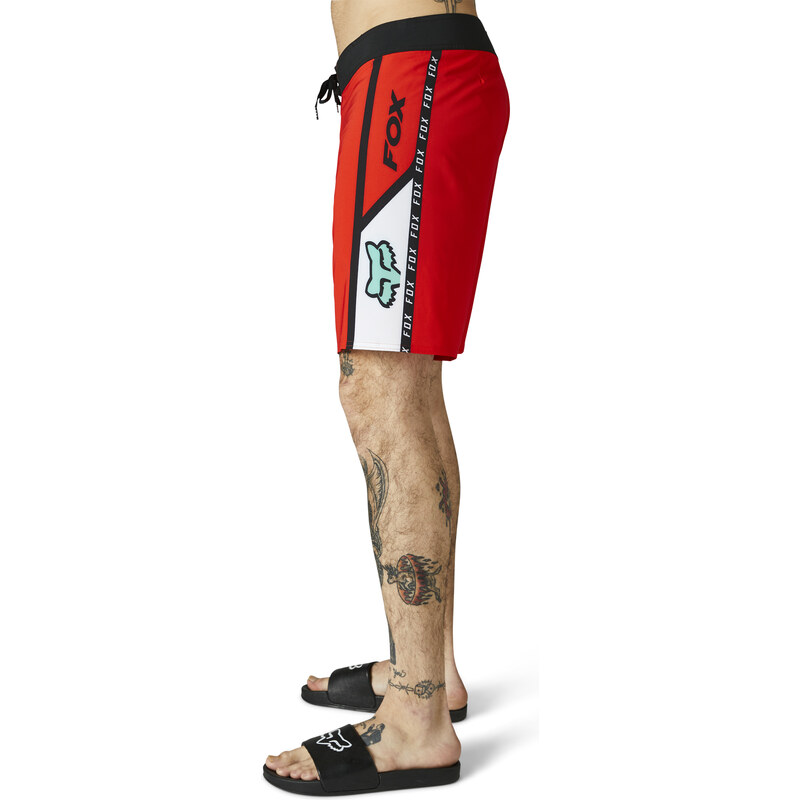 Pánské plavky Fox Racing Dvide 19" Boardshort - Fluo Red