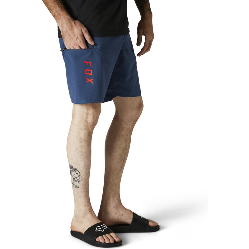 Pánské plavky Fox Overhead Boardshort Fhe 18 Blue/Red