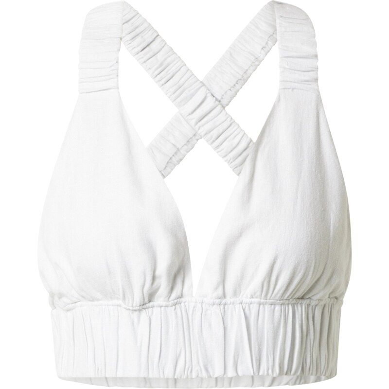 Abercrombie & Fitch Top bílá