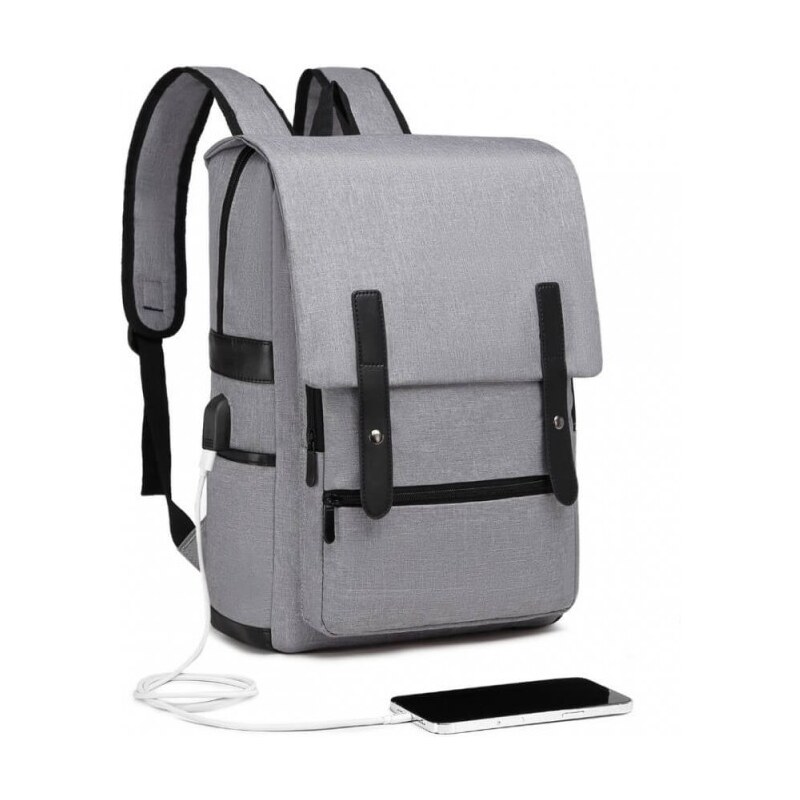 Kono designový batoh šedý 2032