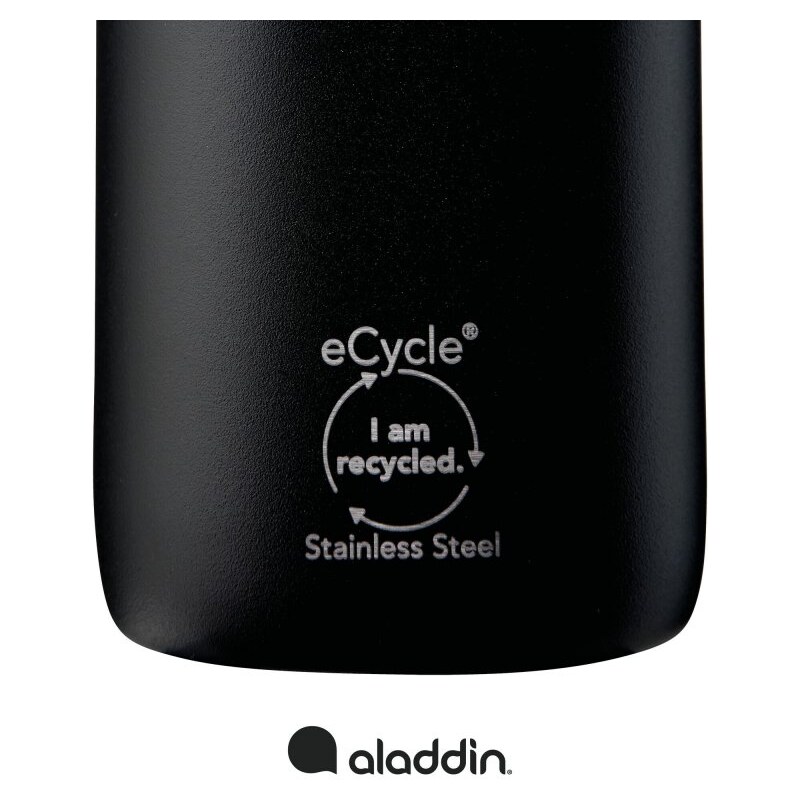 ALADDIN CityLoop Thermavac eCycle termo láhev 600 ml Lava Black černá