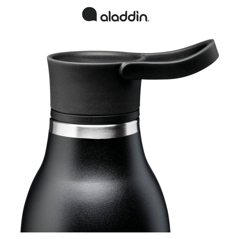 ALADDIN CityLoop Thermavac eCycle termo láhev 600 ml Lava Black černá