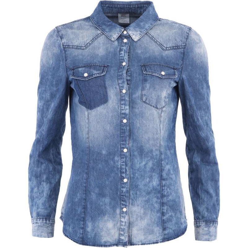Vintage modrá džínová košile Vero Moda Jessie