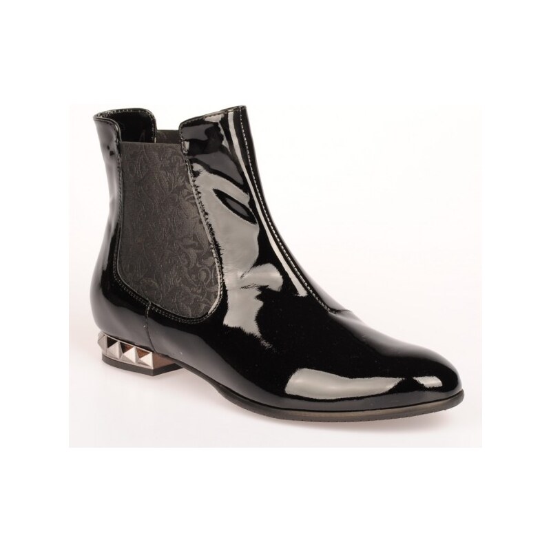STROLL Dámská černá lakovaná obuv WW2184n EUR 35