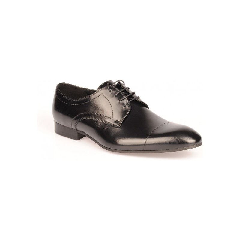 CONHPOL Společenská černá obuv WW4740 EUR 43