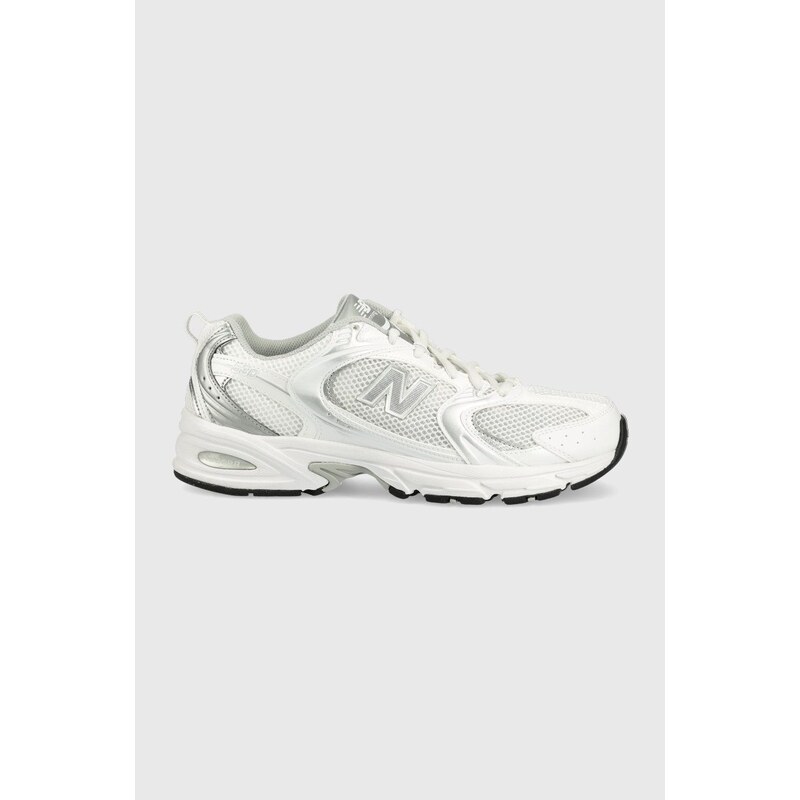 Sneakers boty New Balance MR530EMA bílá barva, MR530EMA-WHITE