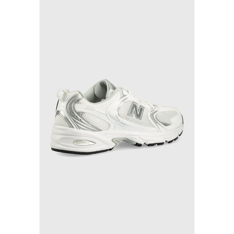 Sneakers boty New Balance MR530EMA bílá barva, MR530EMA-WHITE