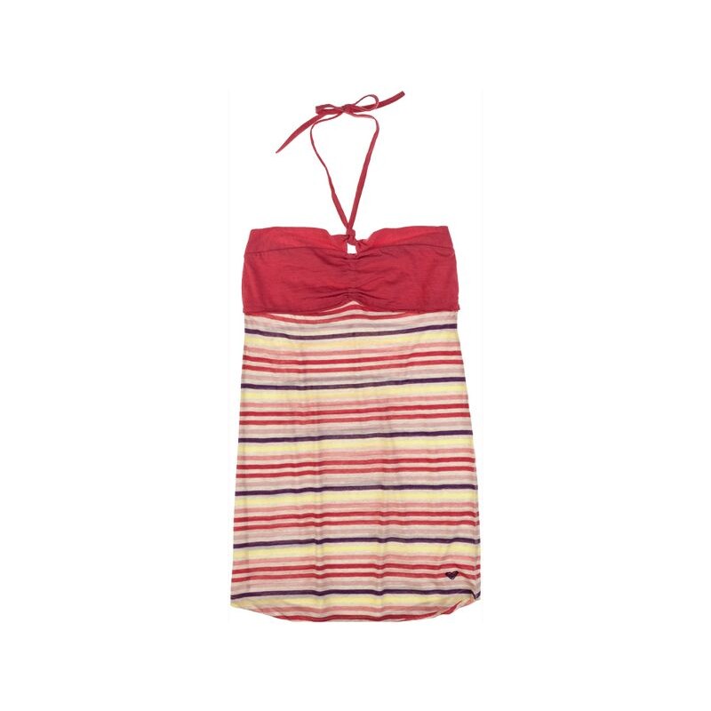 ROXY SUNSHINE DRESS W SATY - červená (182) - S