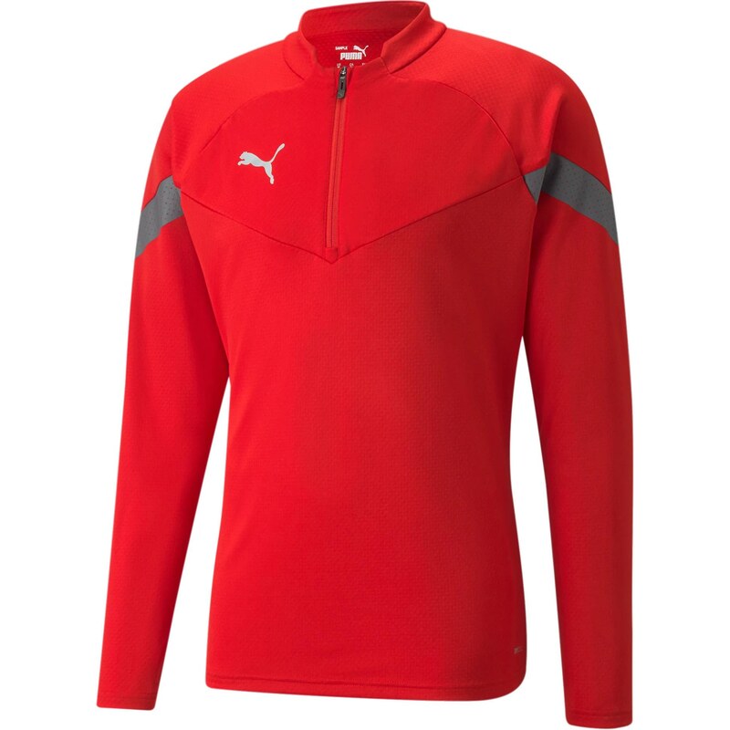 Triko dlouhým rukávem Puma teamFINAL Training 1 4 Zip Top 65737501