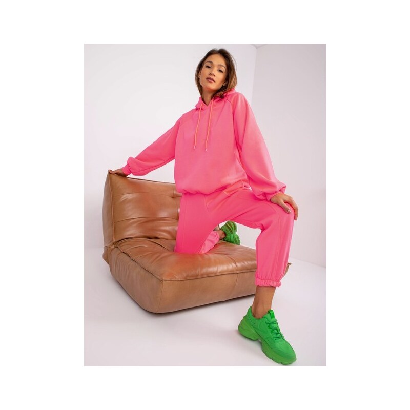 BASIC Neonově růžová souprava Liana -fluo pink 85874106