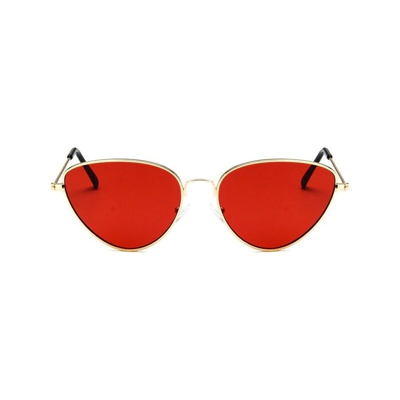 Flamenco Mystique Sluneční brýle OVL s kočičíma očima, UV400 filtr, celková šířka 143 mm, délka zausznika 138 mm