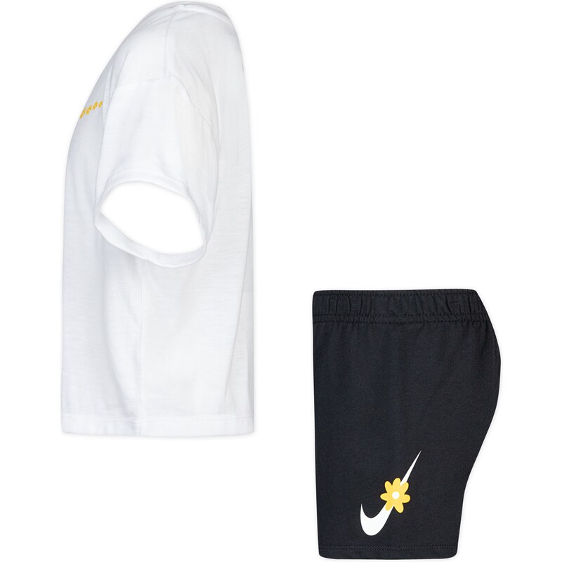 Nike sport daisy mesh short set BLACK