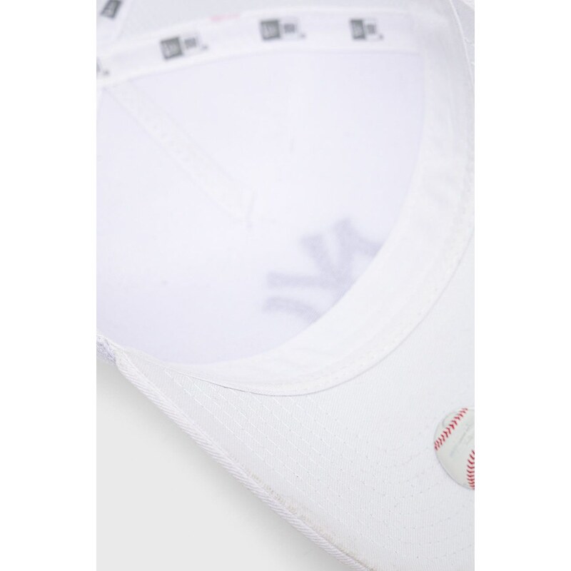 Čepice New Era bílá barva, s aplikací, 12285467.WHITE-WHITE