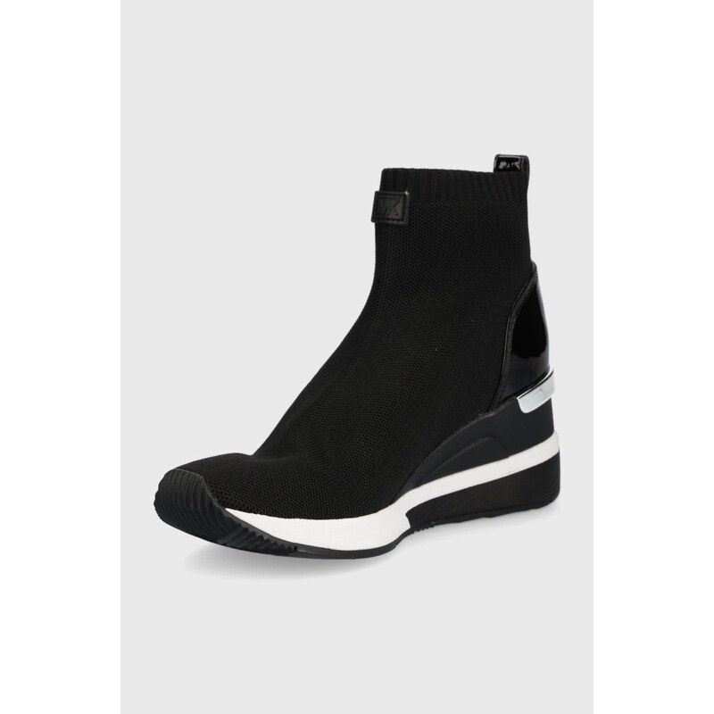 MICHAEL Michael Kors Sneakers boty MICHAEL Kors Skyler Bootie černá barva