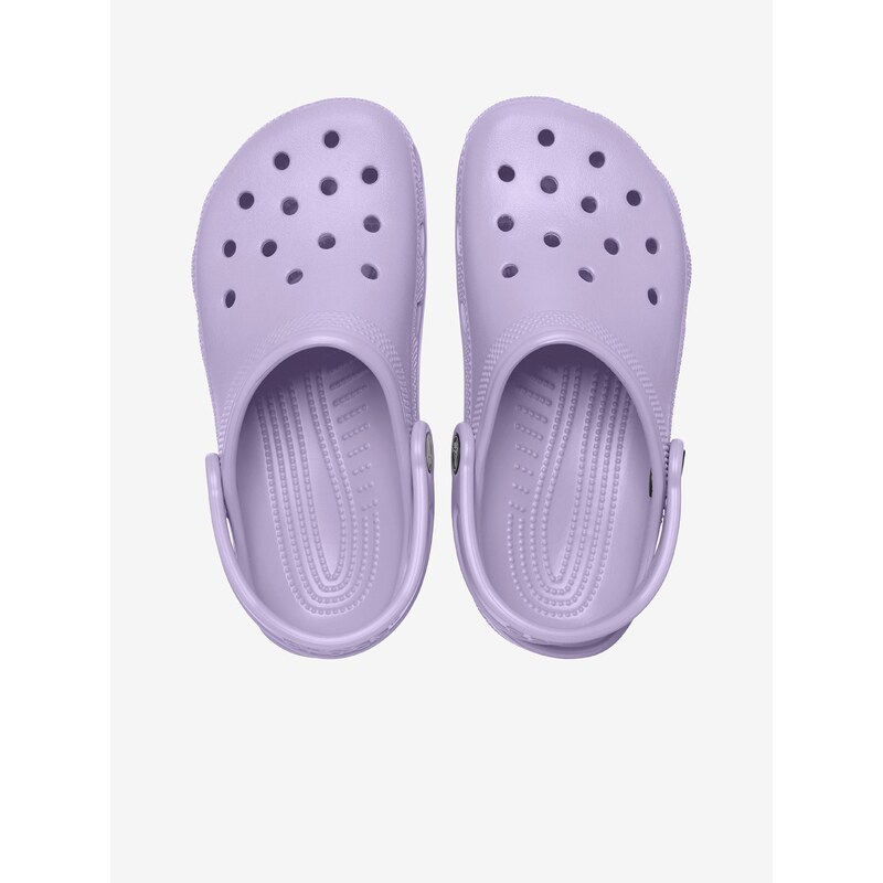 Světle fialové holčičí pantofle Crocs - Holky