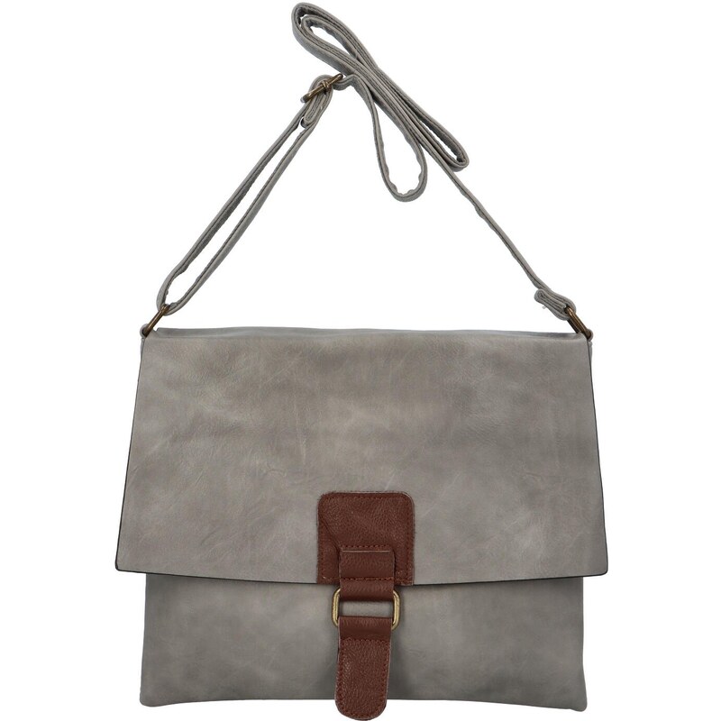 Dámská crossbody kabelka šedá - Paolo Bags Adsaast šedá