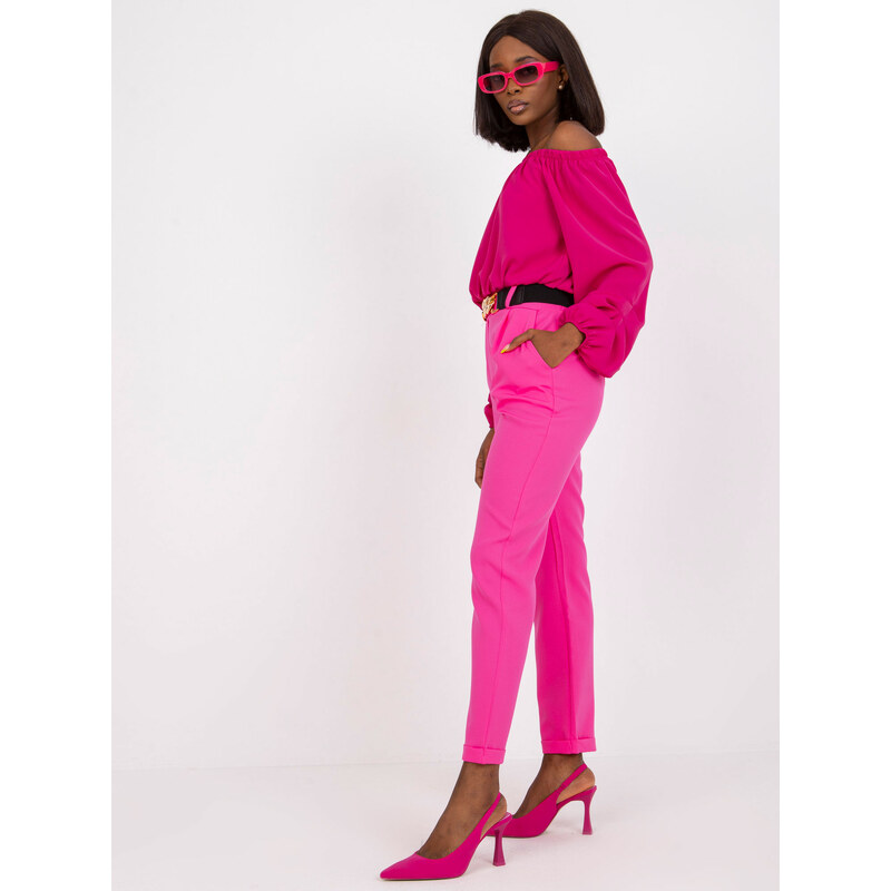 Italy Moda Pants-DHJ-SP-13165.20-fluo pink