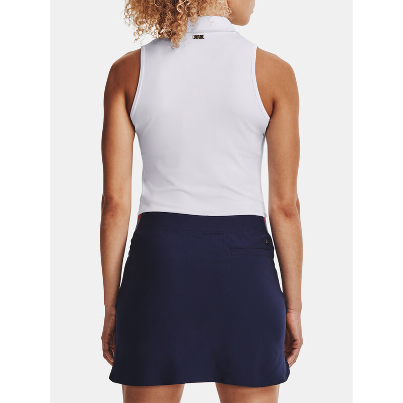 Under Armour Tílko UA Zinger Sleeveless Polo-WHT - Dámské