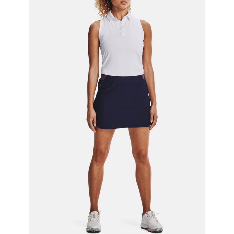 Under Armour Tílko UA Zinger Sleeveless Polo-WHT - Dámské