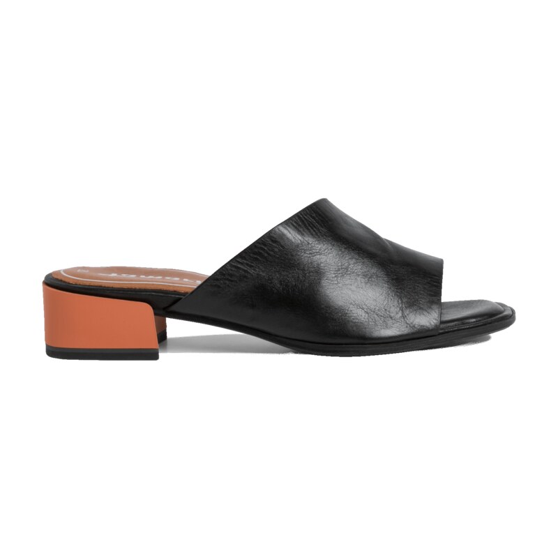 Kožené moderní pantofle Tamaris 1-1-27227-28 černá