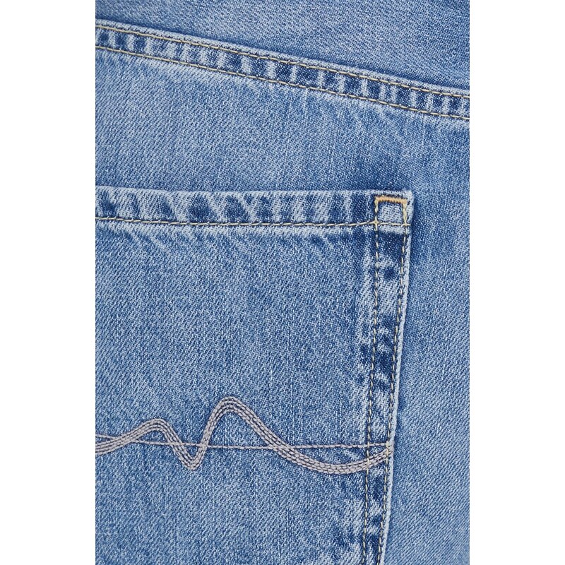 Džínové šortky Pepe Jeans Mable Short dámské, hladké, medium waist
