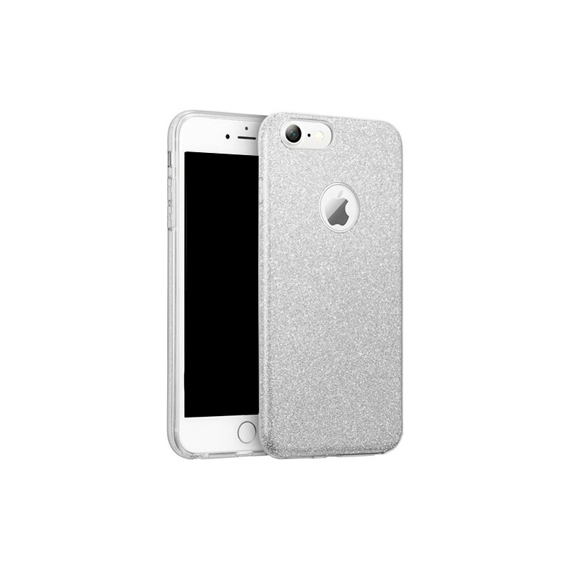 IZMAEL.eu Třpytivé pouzdro pro Xiaomi Redmi 9A stříbrná