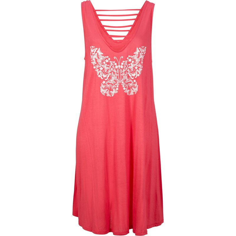 bonprix Plážové šaty Pink