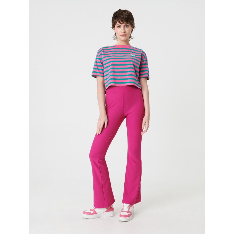 Sinsay - Crop top s ozdobnou výšivkou - vícebarevná 69702086