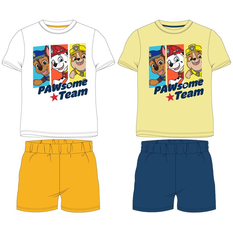Paw Patrol - Tlapková patrola -Licence Chlapecké pyžamo - Paw