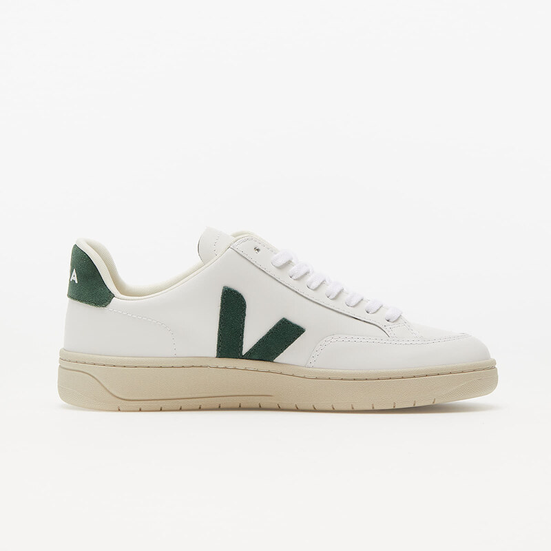 Pánské nízké tenisky Veja V-12 Leather Extra White/Cyprus