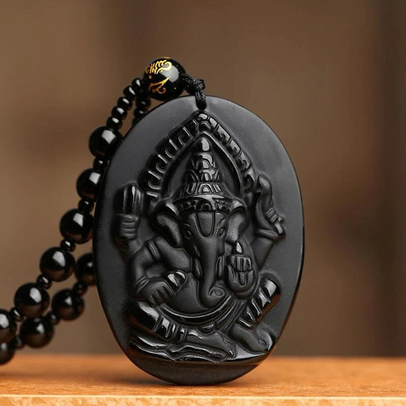 BudNej Amulet ÚSPĚCH a INTELIGENCE z obsidiánu MN6016 69747857
