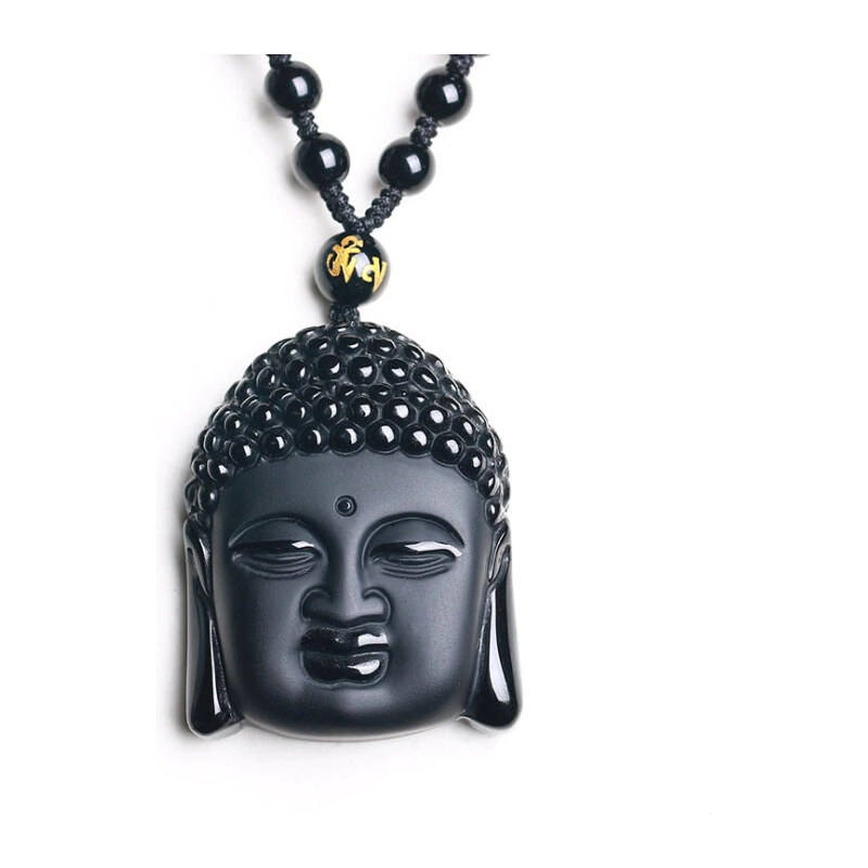 BudNej Amulet MÍRU a VYROVNANOSTI z obsidiánu MN6012 69747853