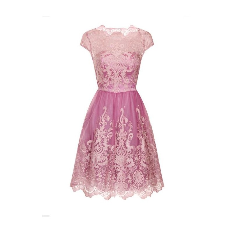 LONDON TIMES Růžové šaty Sophia