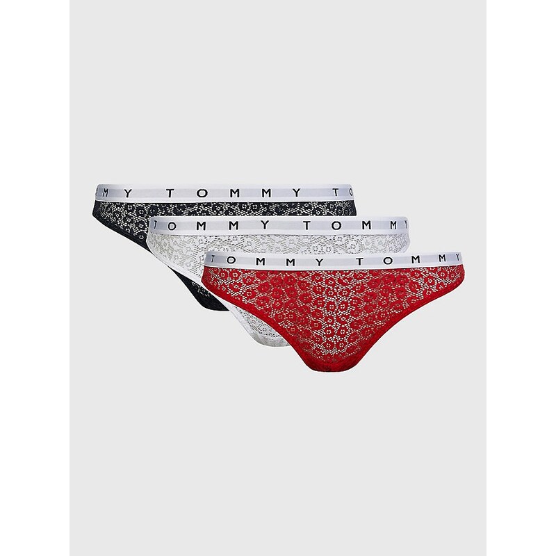 Dámské krajkové bikiny Tommy Hilfiger , 3pack