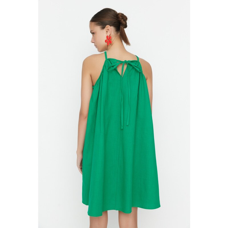 Trendyol Green Halterneck Dress