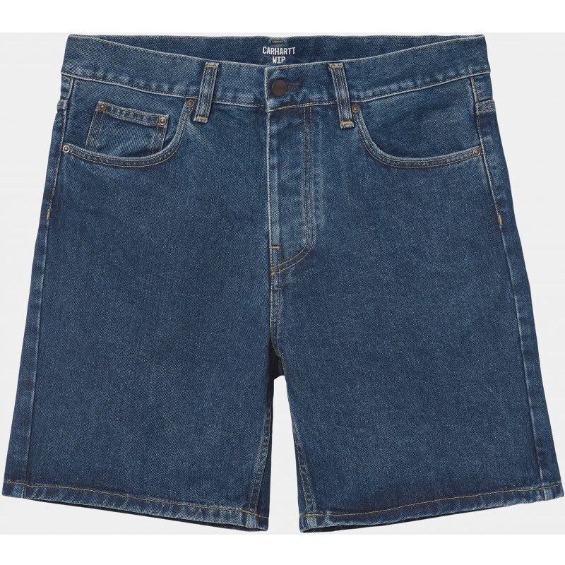 KRAŤASY CARHARTT WIP Newel 5-Pocket Deni - modrá -