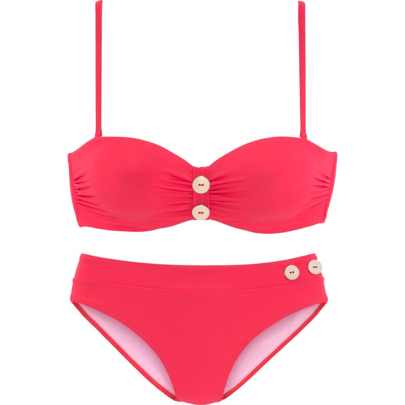 VIVANCE Bikiny červená