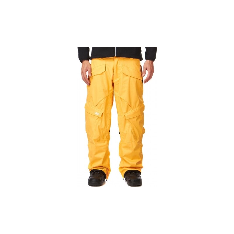Snowboardové kalhoty Vans Mylan Cargo amber yellow 2013/14