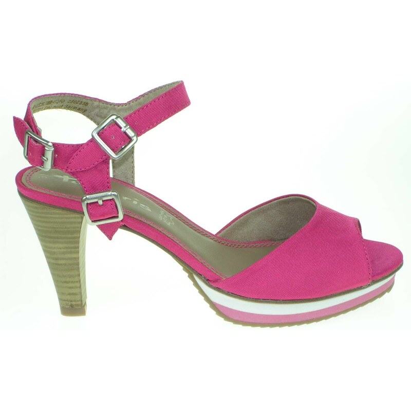 Tamaris sandály podpatek pink 1/1-28023/38 510 pin