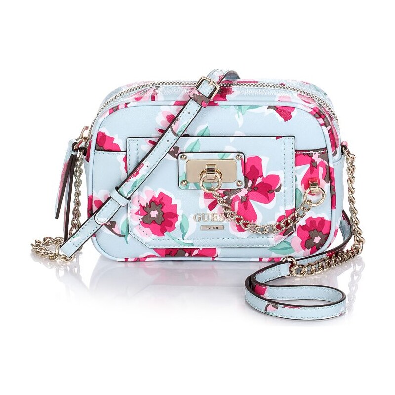 Guess Forget Me Not Crossbody Camera Floral Bag