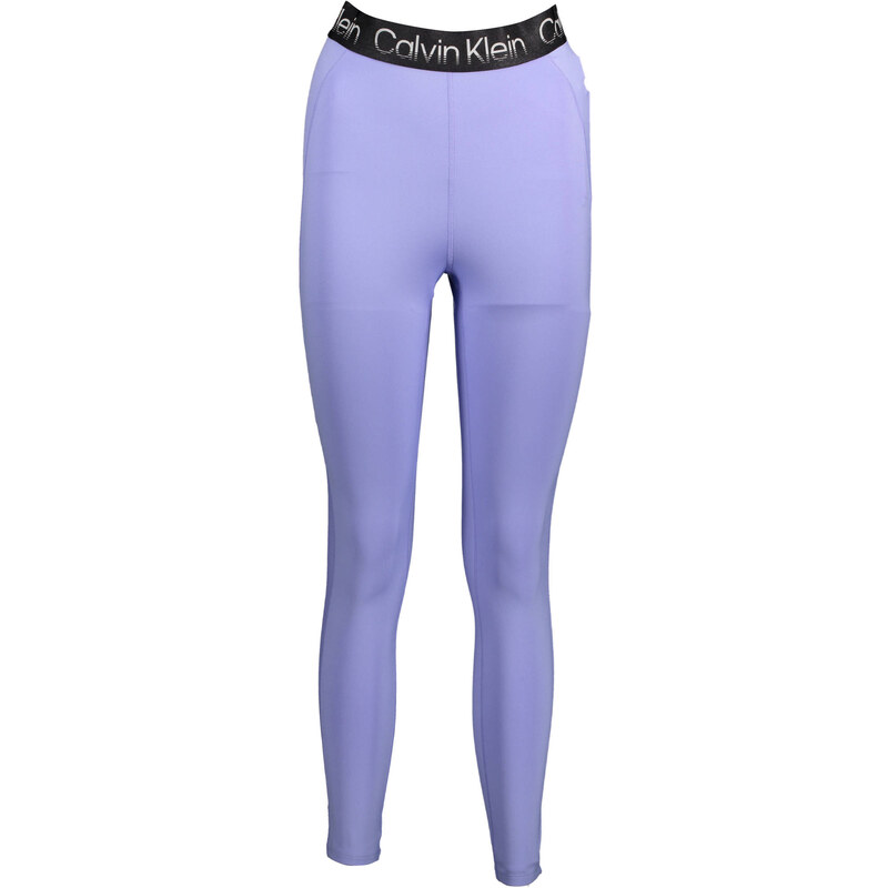 Fialové legíny Calvin Klein