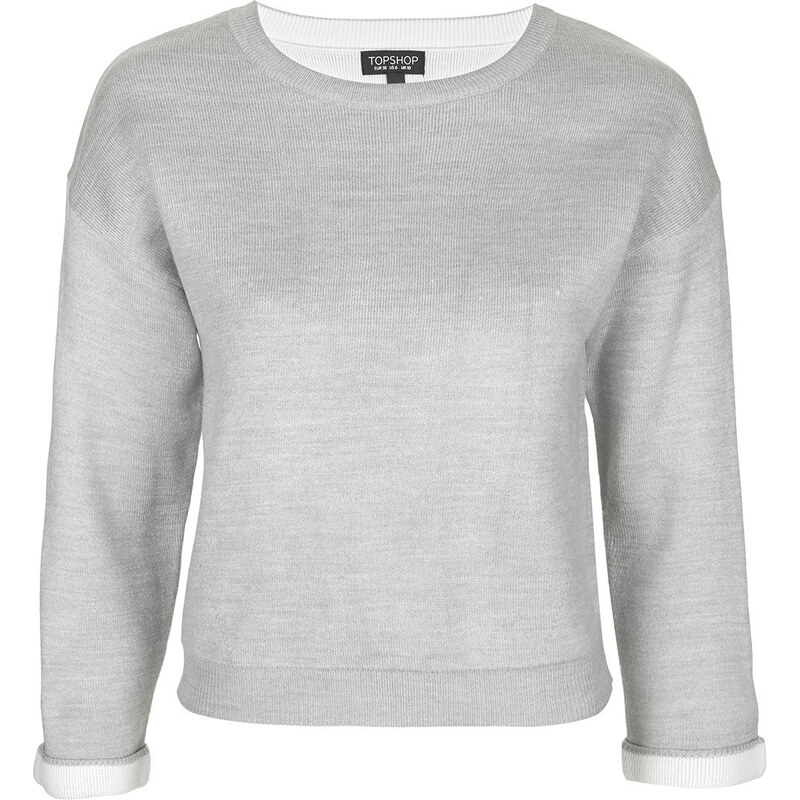 Topshop Double Layer Sweat