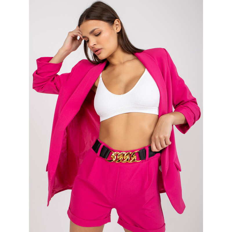 Italy Moda Set-DHJ-KMPL-7684-1.06-fuchsia