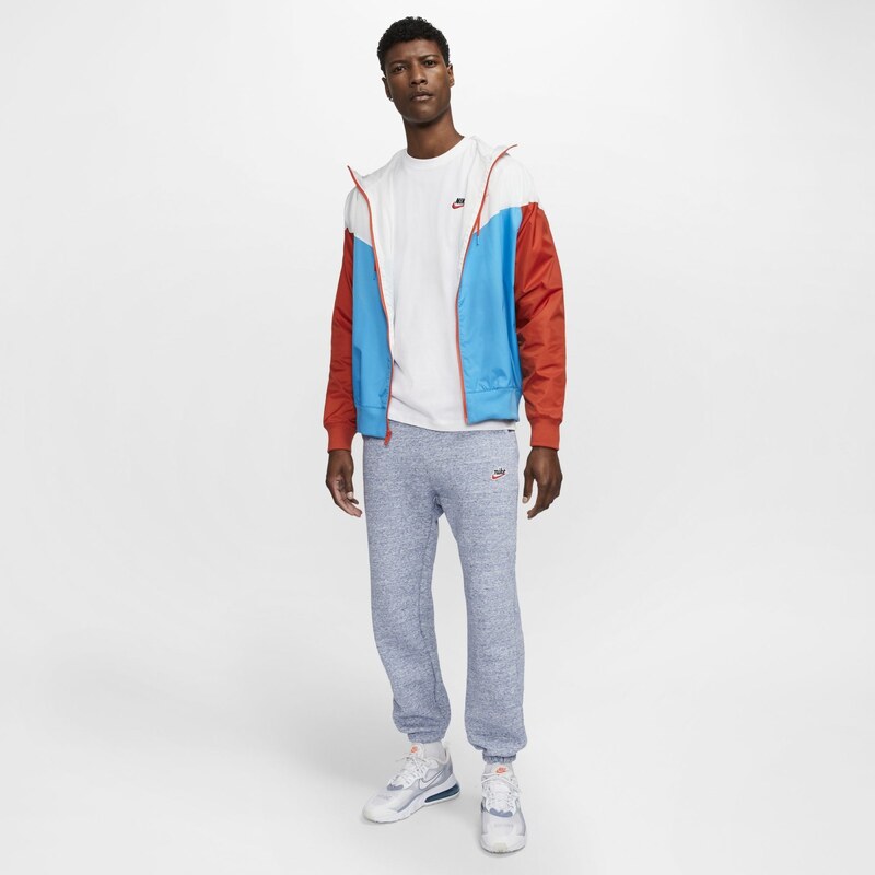 Nike Sportswear Club Men T-Shirt WHITE/BLACK/UNIVERSITY RED